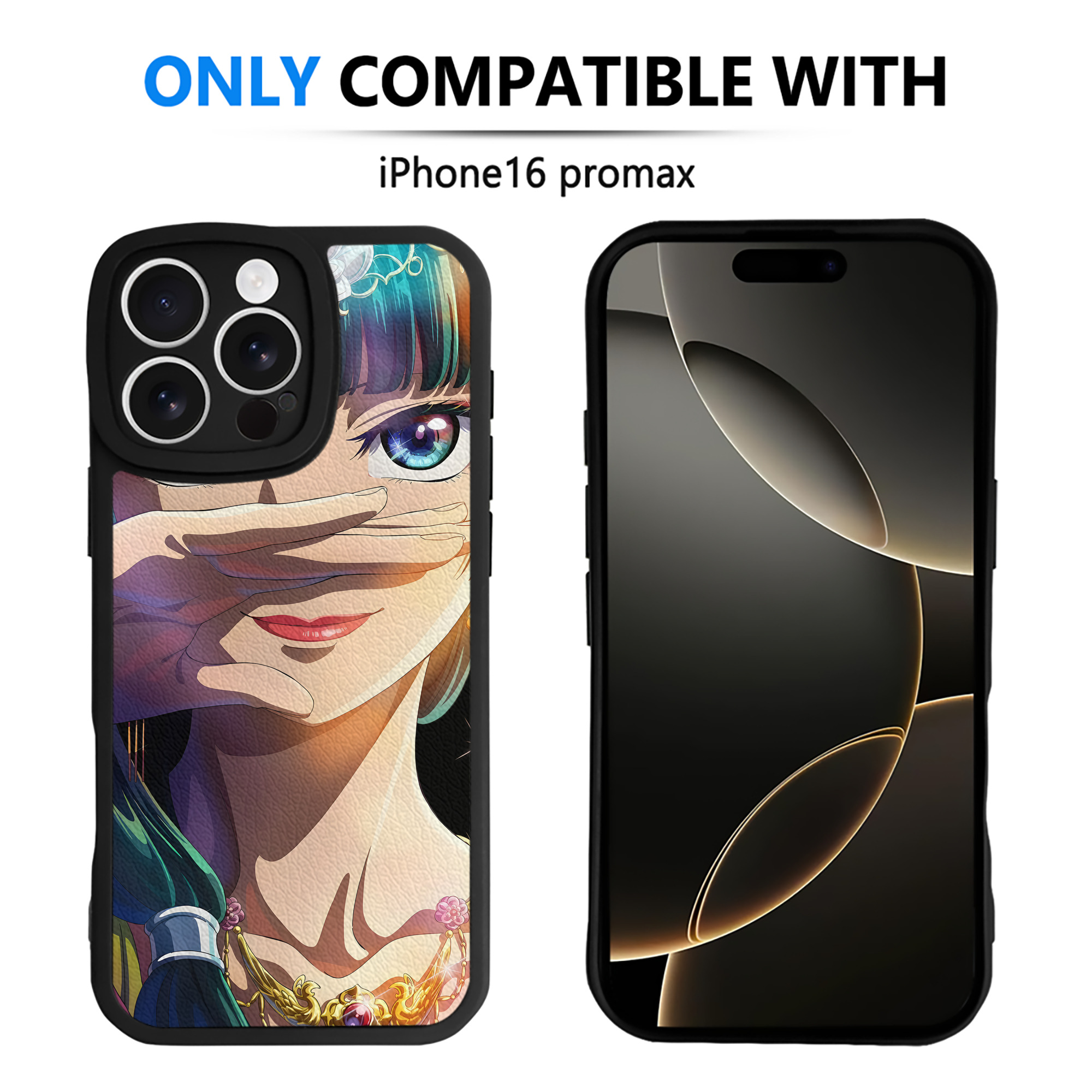 （画像用） 薬屋のひとりごと The Apothecary Diaries 【iPhone 16シリーズ対応】シリコンスマホケース（レザー調） 材質：シリコン